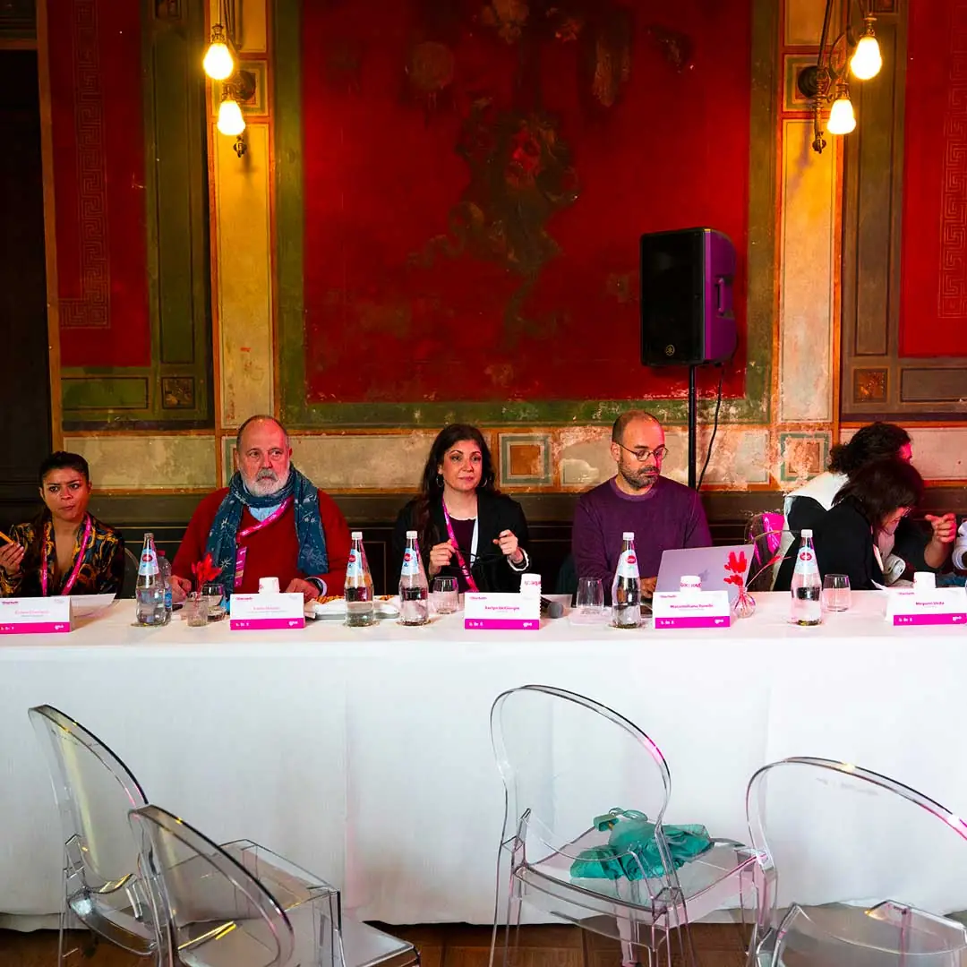 The Critics' Jury at the judging table