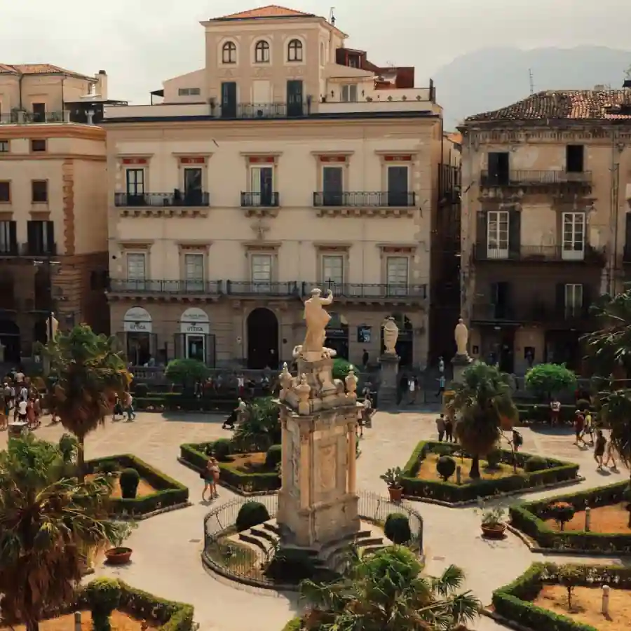 Palermo, veduta della città