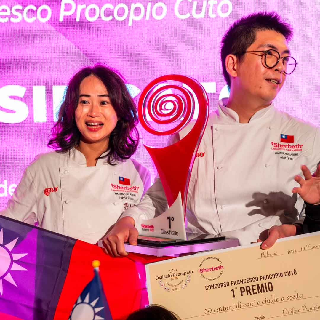 The award ceremony of the Francesco Procopio Cutò Competition